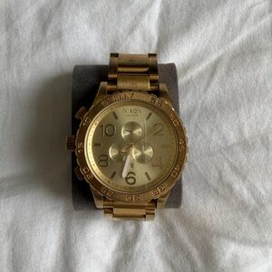 Nixon 51-30 Chrono Gold Stainless Steel Watch 300M